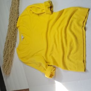 Yellow sweater